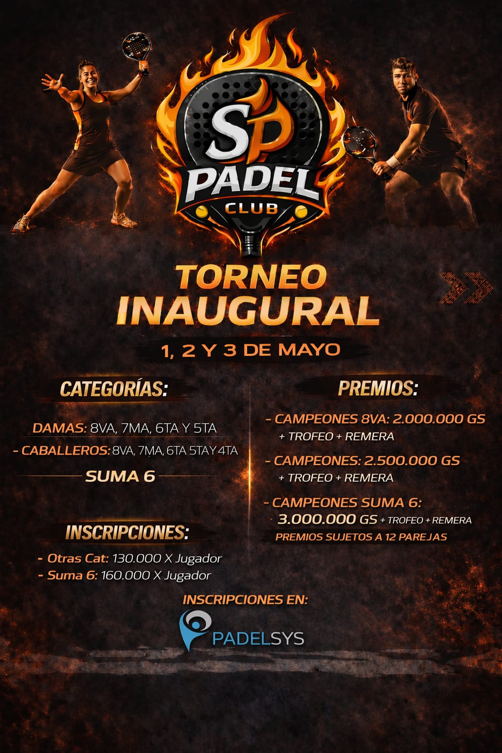 TORNEO INAUGURAL - SP PADEL CLUB